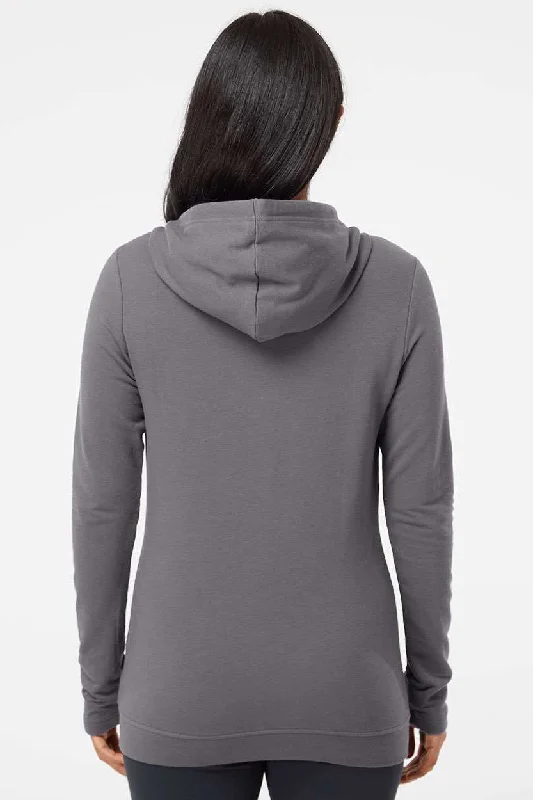 Adidas Womens Hooded Sweatshirt Hoodie - Grey - NEW