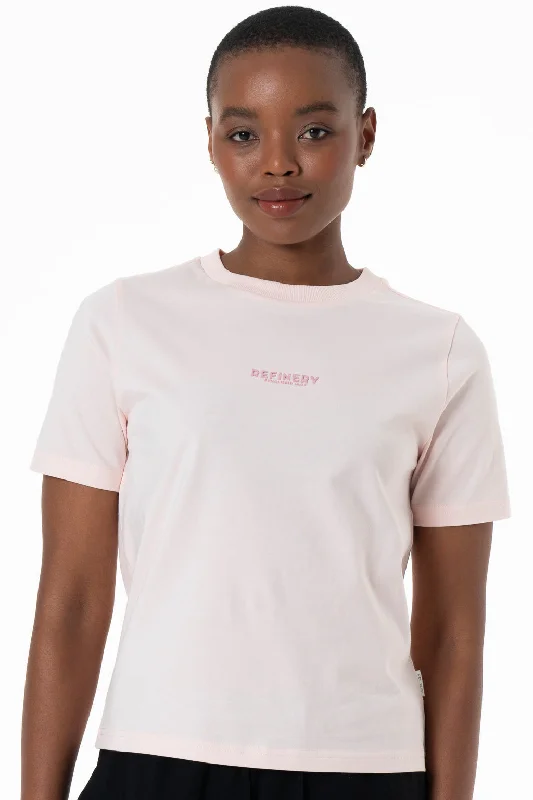 Branded T-Shirt _ 143237 _ Pale Pink