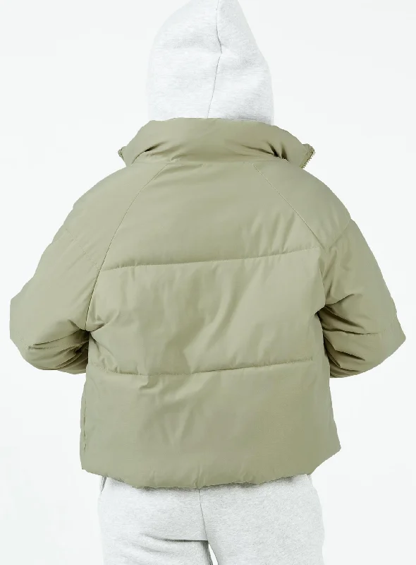 Jill Puffer Jacket Khaki