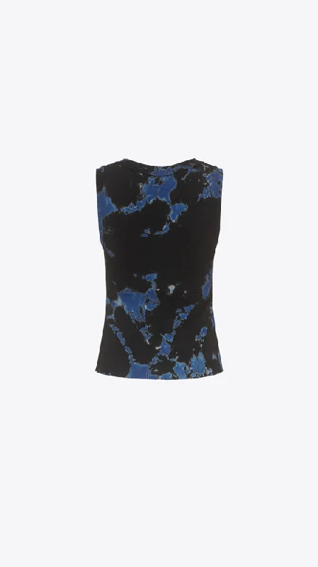 Nathalie Tank - Black Indigo