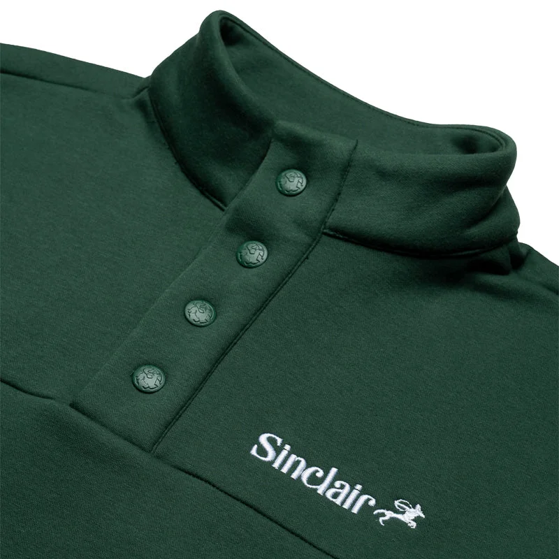 Sinclair Texture Pullover - Forest Green