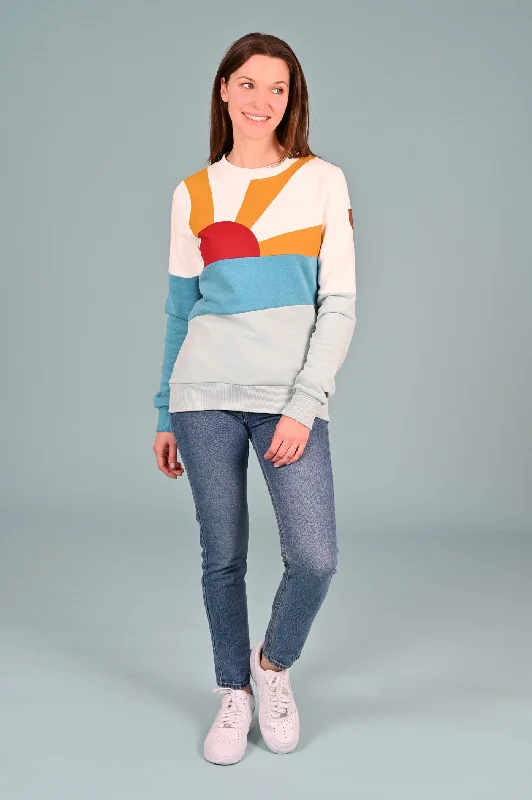 Sunset Pullover Sweatshirt Multi