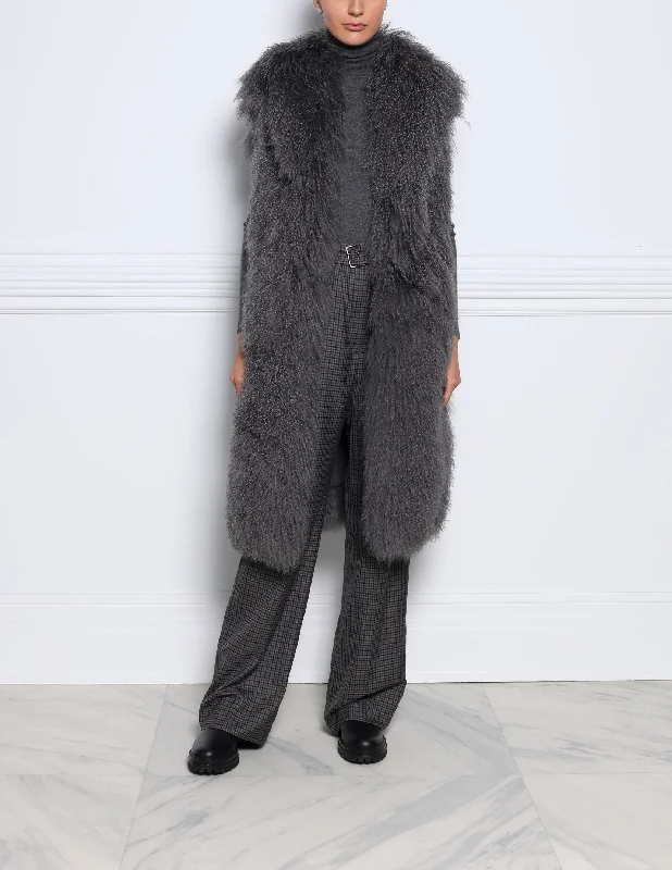 The Journee Shearling Vest