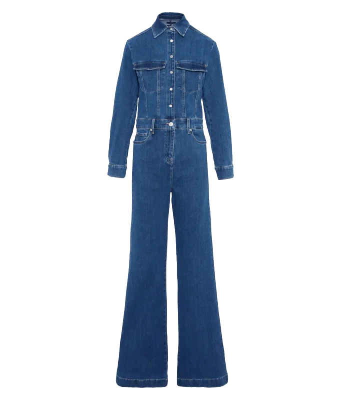 Luxe Jumpsuit Lady - Blue