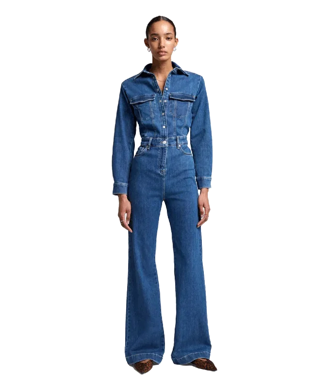 Luxe Jumpsuit Lady - Blue