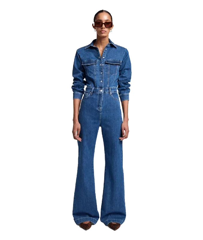 Luxe Jumpsuit Lady - Blue