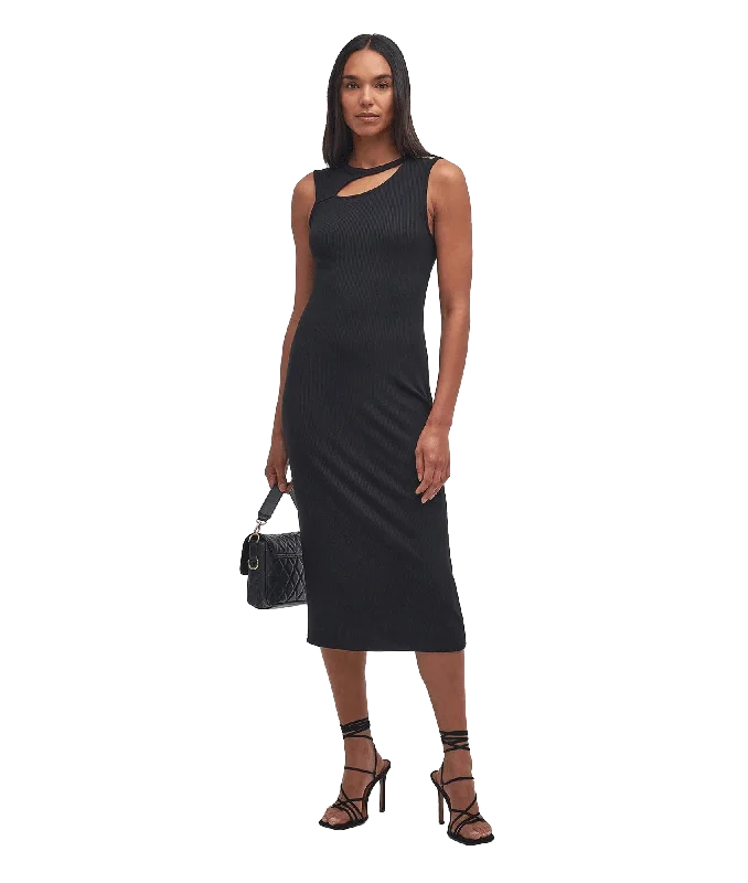 Jenny Midi Dress - Black