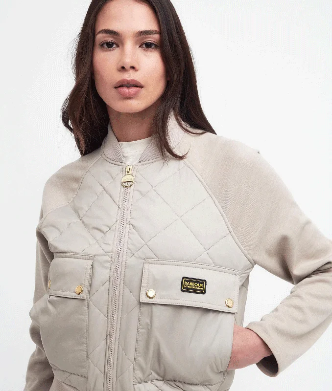 Wilson Quilted Sweatshirt - Beige