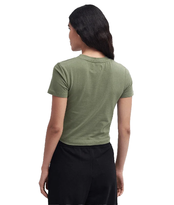 Reign Cropped T-Shirt - Green