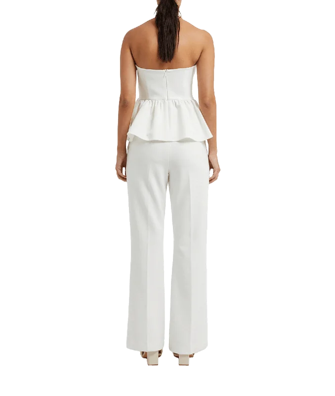 Whisper Flared Trousers - White