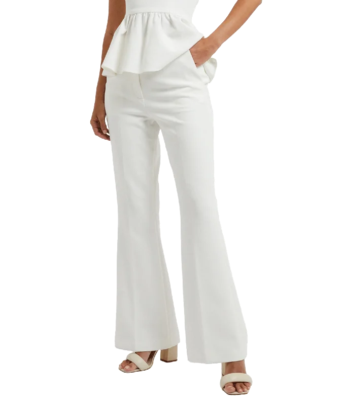 Whisper Flared Trousers - White