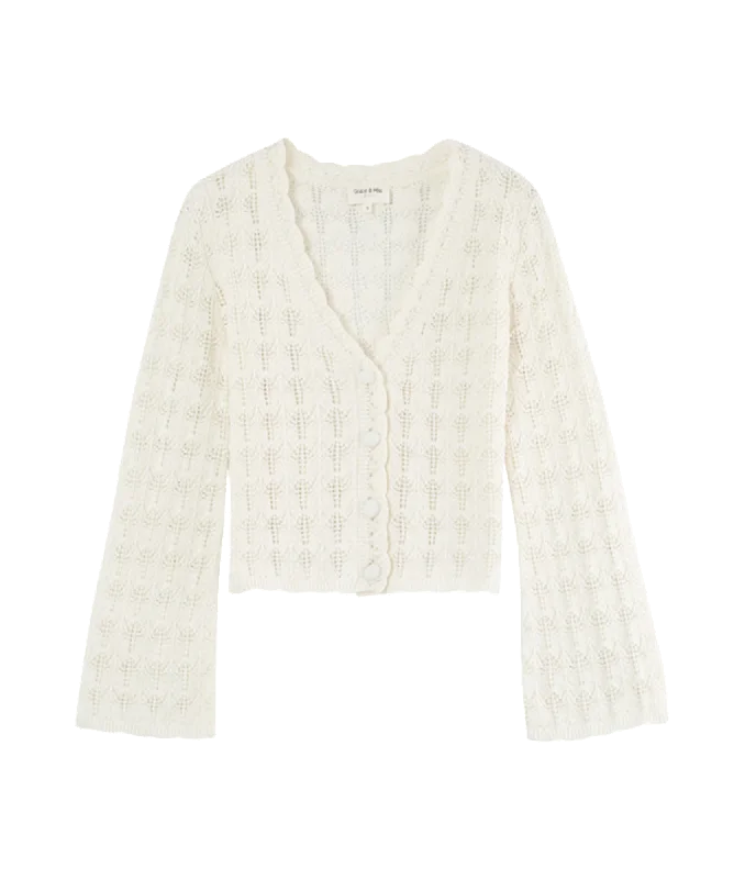 Maeva Cardigan - White