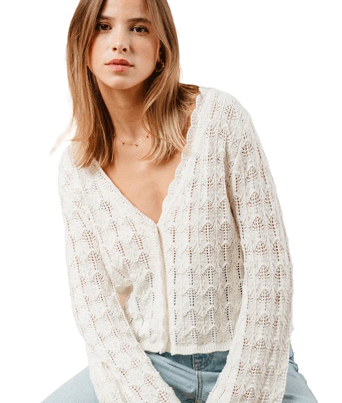 Maeva Cardigan - White