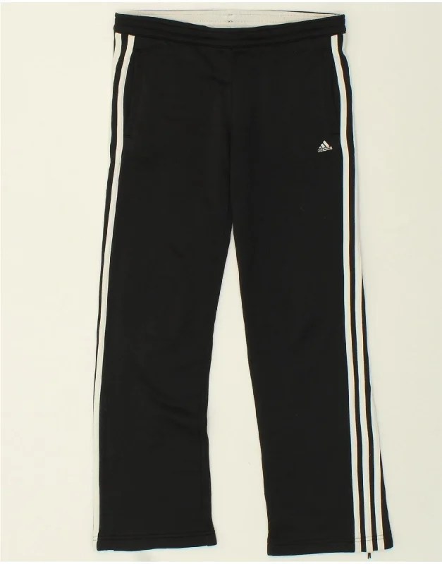 ADIDAS Womens Clima 365 Tracksuit Trousers UK 8 Small  Black Polyester