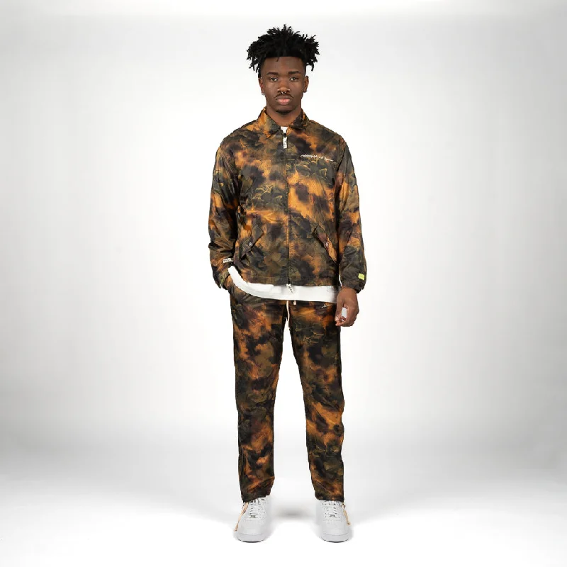 Advisory Board Crystals Tie Dyed Ripstop Jacket - Gold