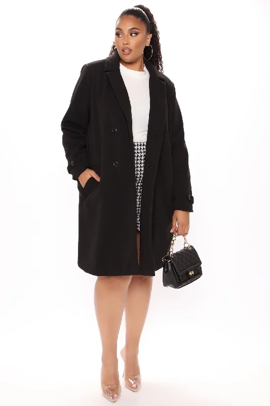 All Business Baby Coat - Black