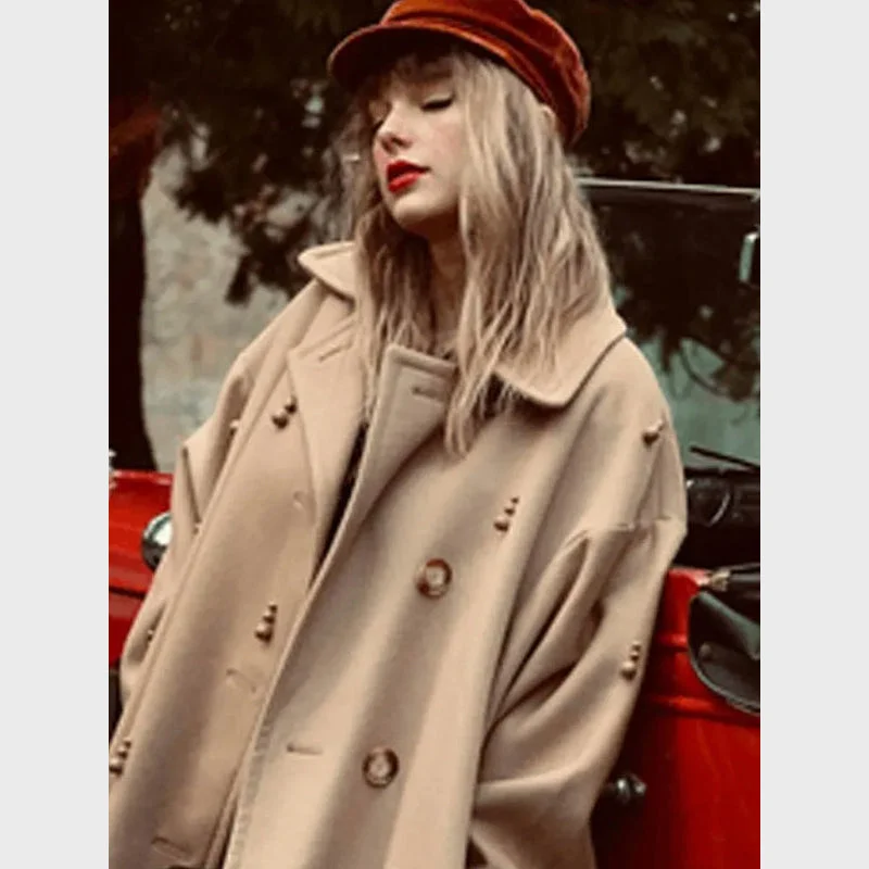 All Too Well The Short Film Taylor Swift Brown Wool Coat