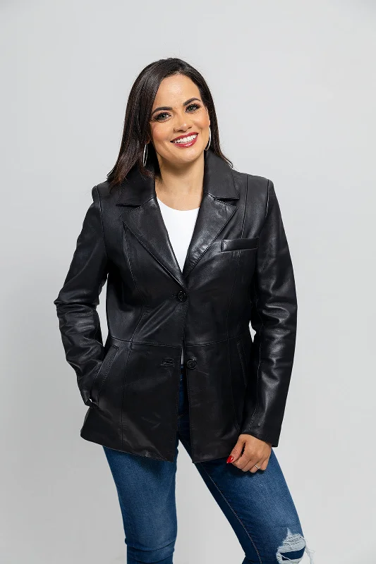 Dahlia Womens Fashion Leather Jacket