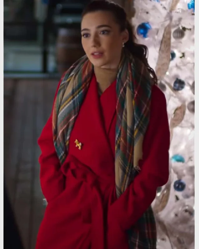 Fixing Up Christmas Natalie Dreyfuss Red Coat