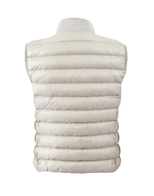 Fur Nylon Vest