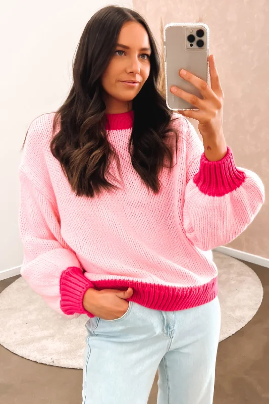 Heidi Knit Pink