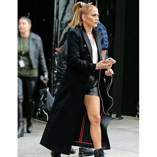 Jennifer Lopez Marry Me Black Coat