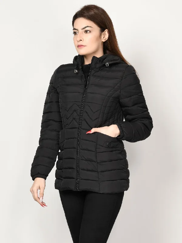 Puffer Jacket - Black