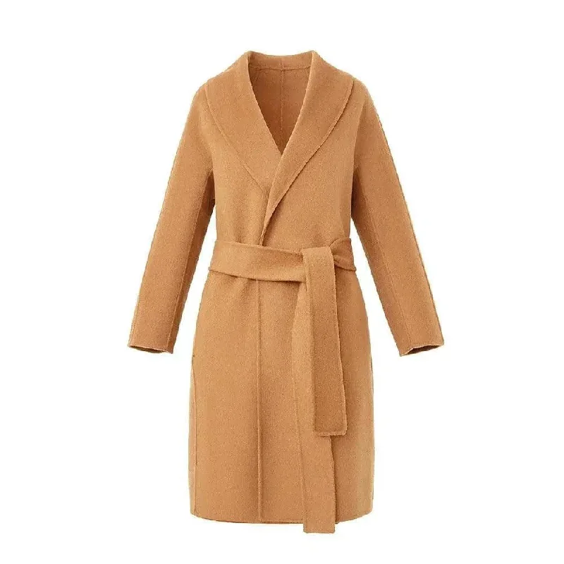 Long woolen coat