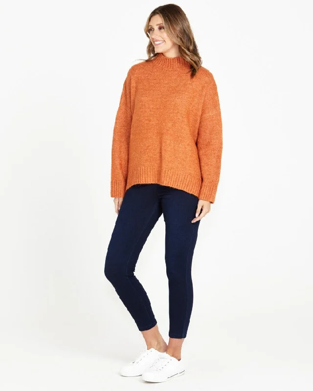 Luna Knit Jumper - Amber