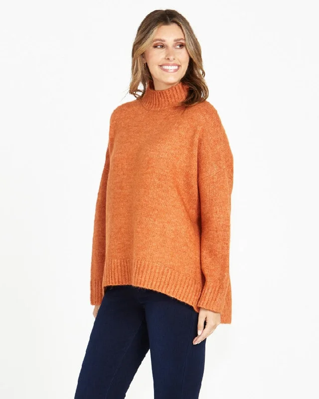 Luna Knit Jumper - Amber