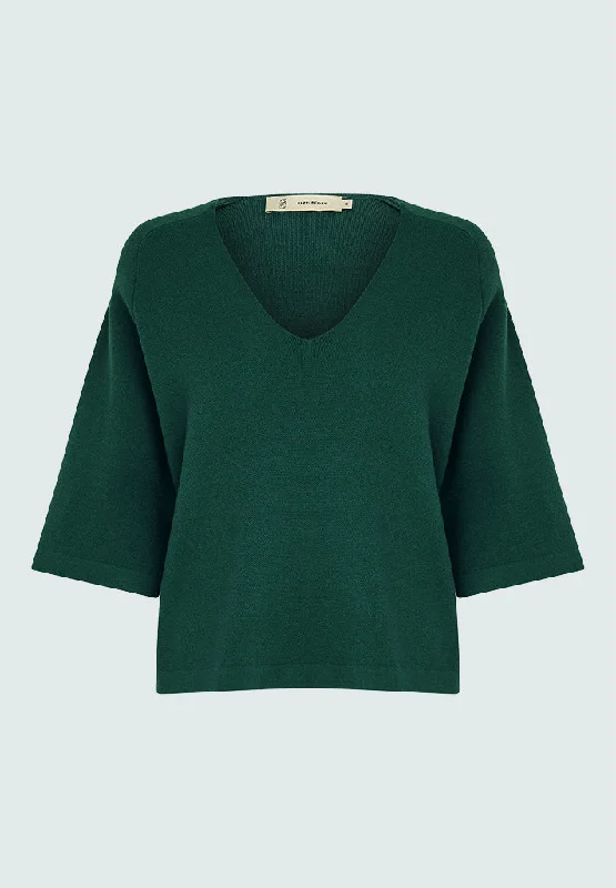 PCRosalia Knit Pullover - Jungle Green