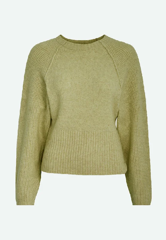 PCSinea GRS Raglan Pullover - Guacamole Green