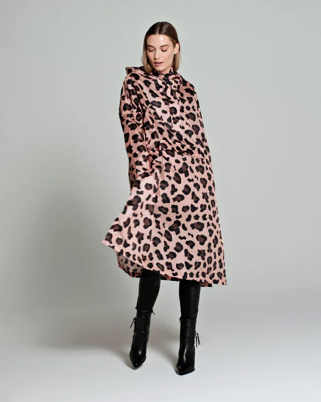 Rain Poncho in Pink Panther