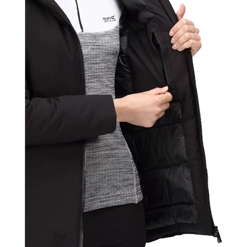 Regatta Sanda Womens Waterproof Jacket - Black