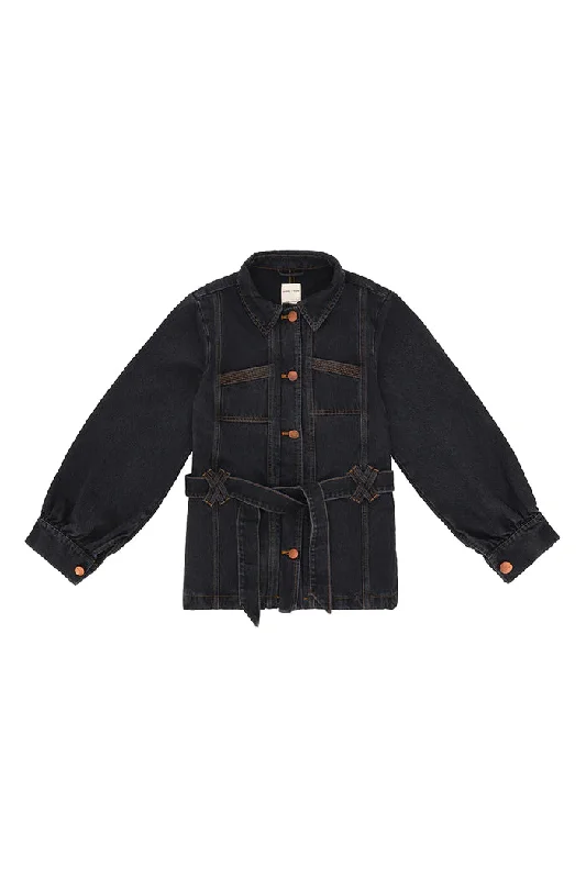 seventy + mochi Willow Jacket Black Denim