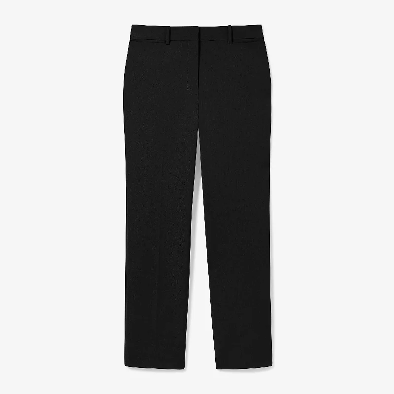 Smith Pant - Washable Wool Twill :: Black