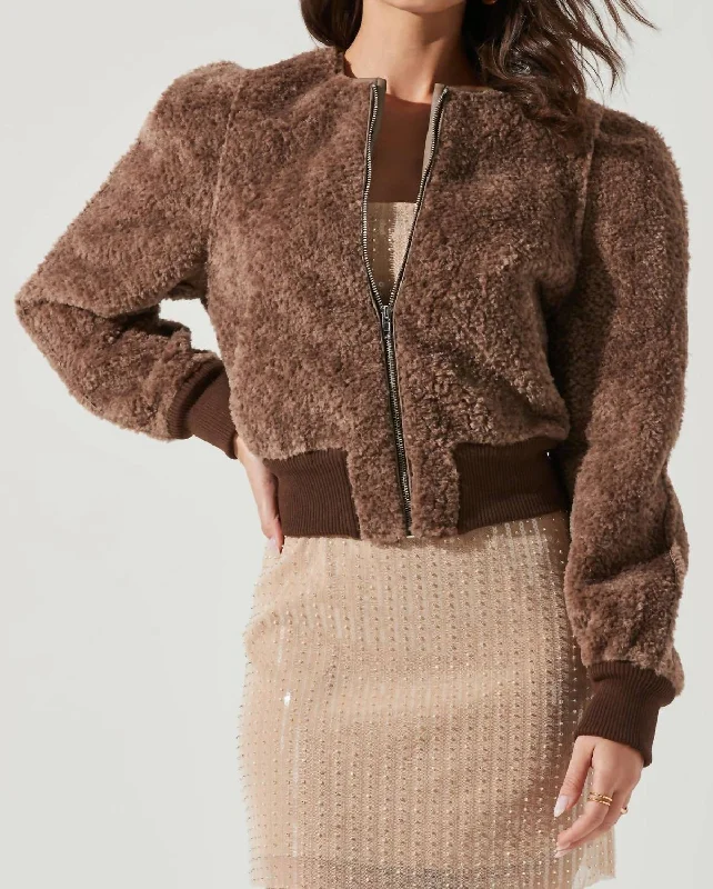 Stacy Jacket In Brown