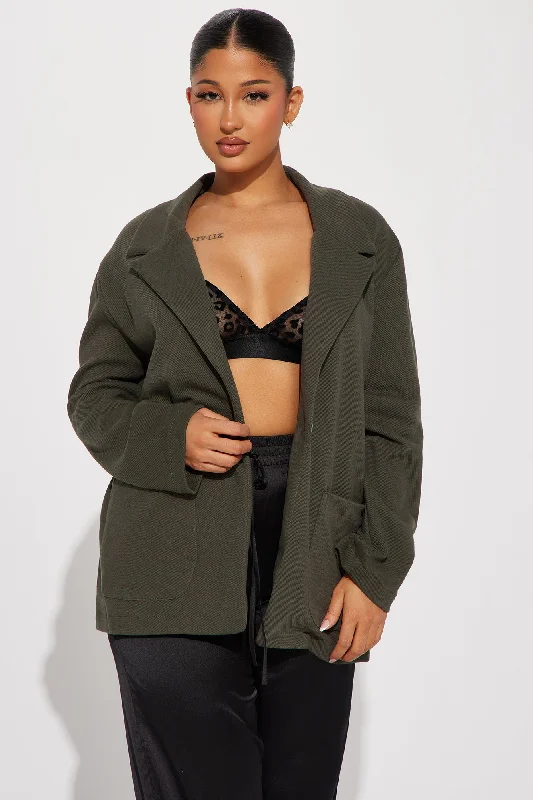 The Kelly Blazer - Olive