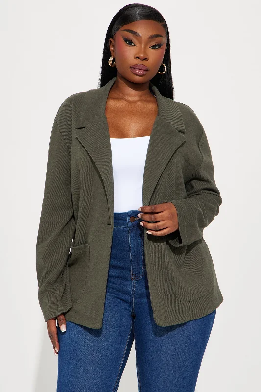 The Kelly Blazer - Olive