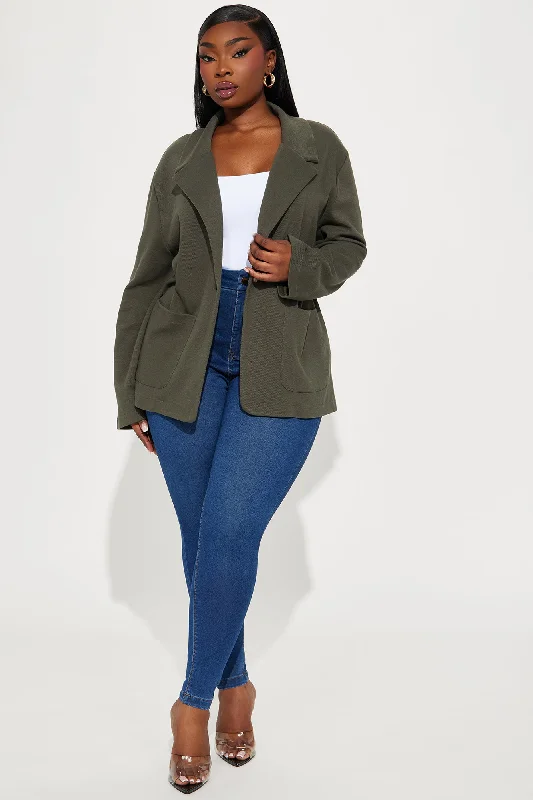 The Kelly Blazer - Olive