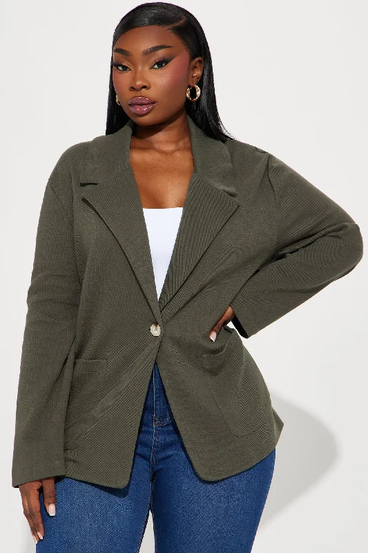 The Kelly Blazer - Olive