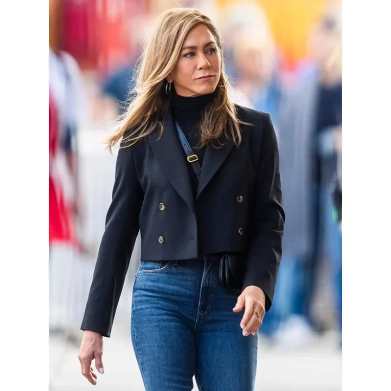 The Morning Show Jennifer Aniston Crop Blazer