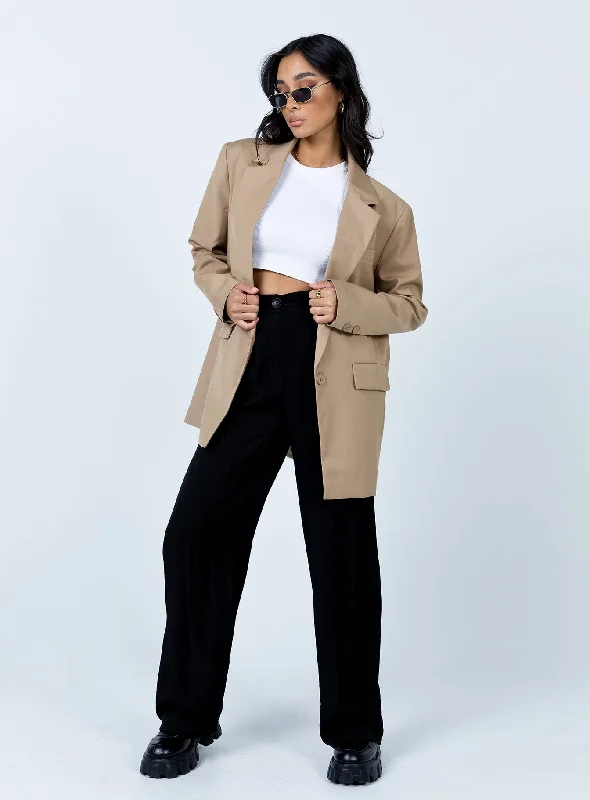 Welcome to the Jungle Blazer Beige