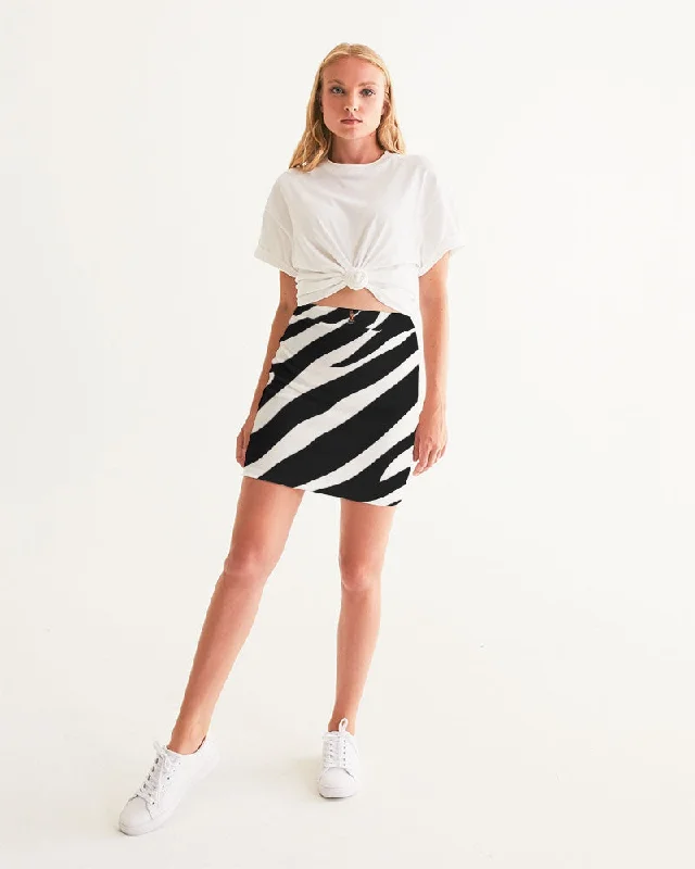 AKH Zebra Women's Mini Skirt