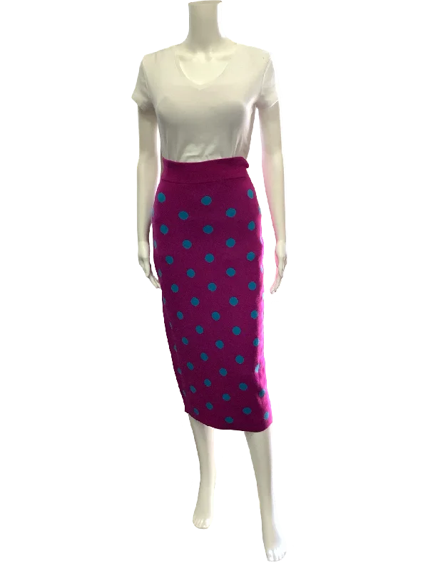 Victor Glemaud Skirt Midi Polka Dot  Size: M W/Tags