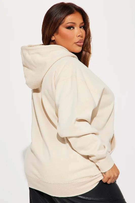 Brooklyn Babe Hoodie - Sand