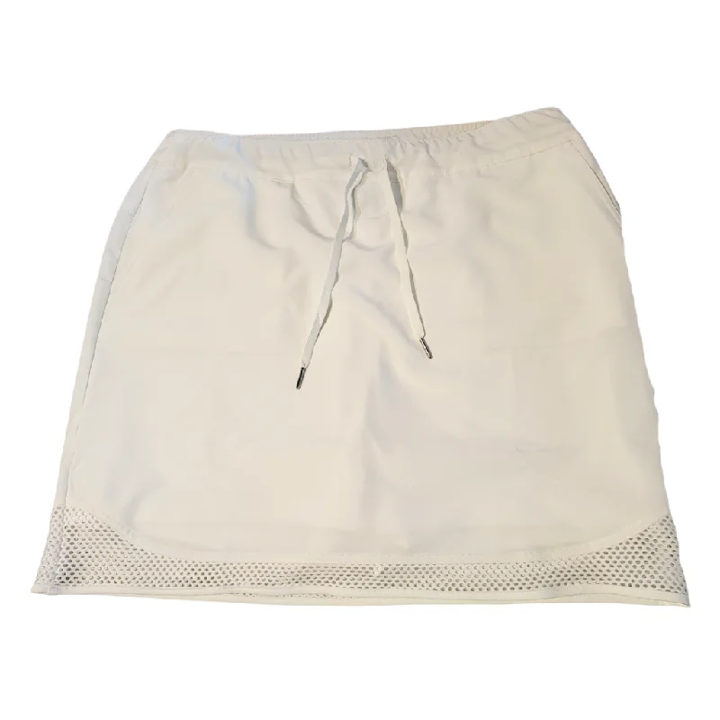 Chico Zenergy White Drawstring Women's Skort Size 2 MSP$89