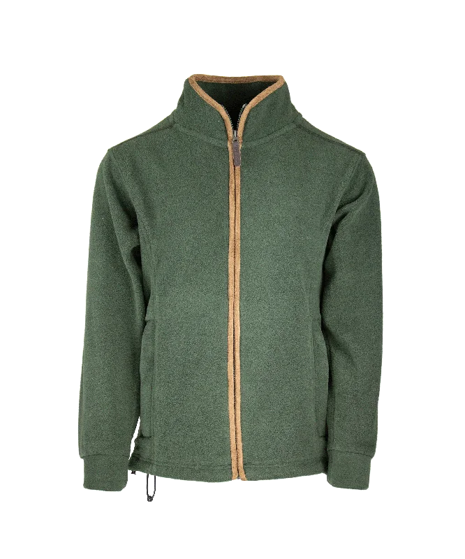 LF202 - Ladie's Fleece Jacket - GREEN