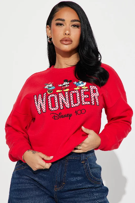 Disney 1OO Sweatshirt - Red