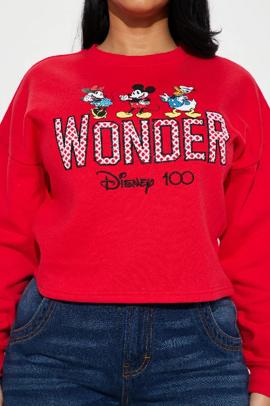 Disney 1OO Sweatshirt - Red